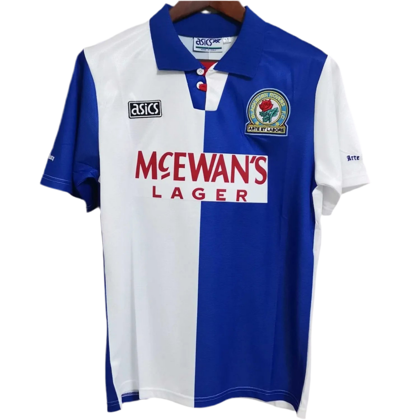 1995/96 Blackburn Rovers Home kit
