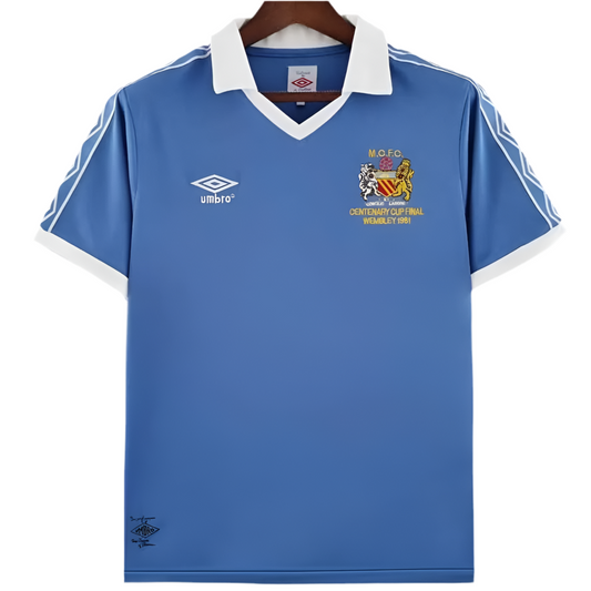 81/82 Manchester City Home kit