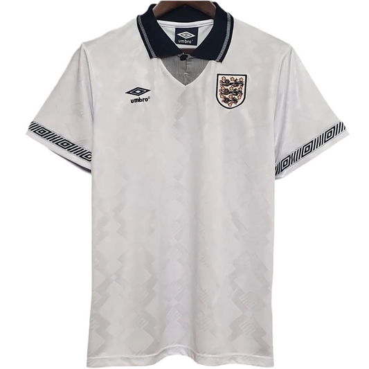 90/91 England Home kit