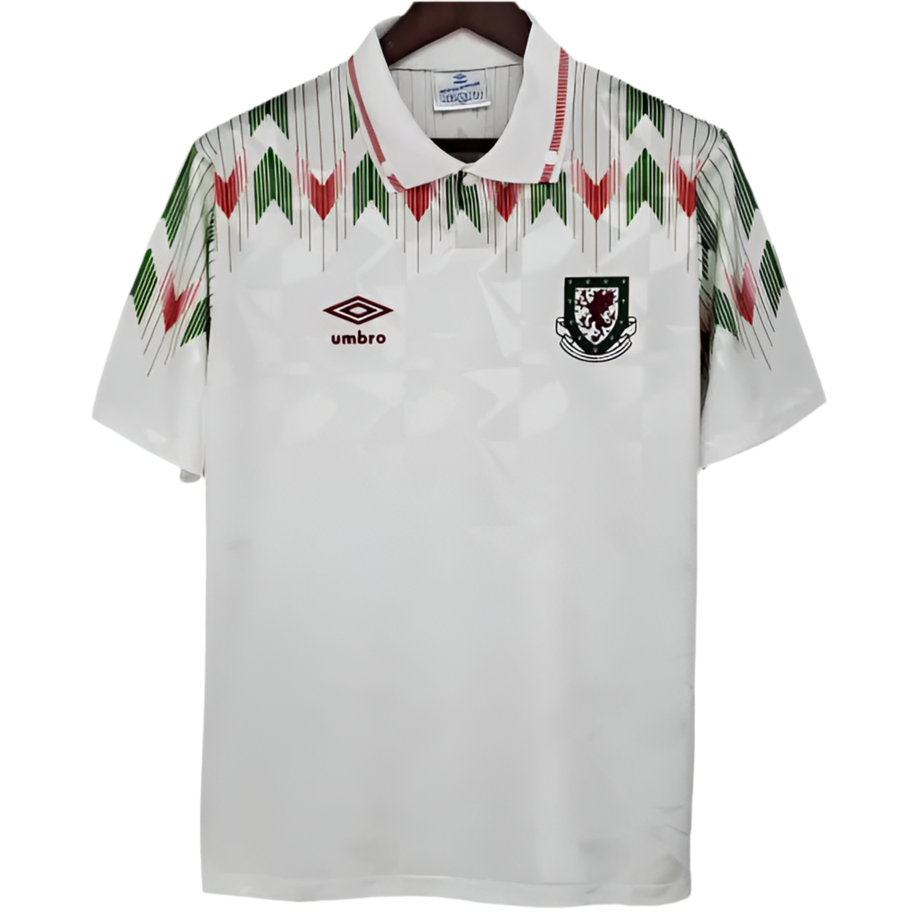 90/91 Wales Away kit