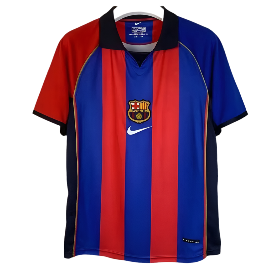 01/02 FC Barcelona home kit