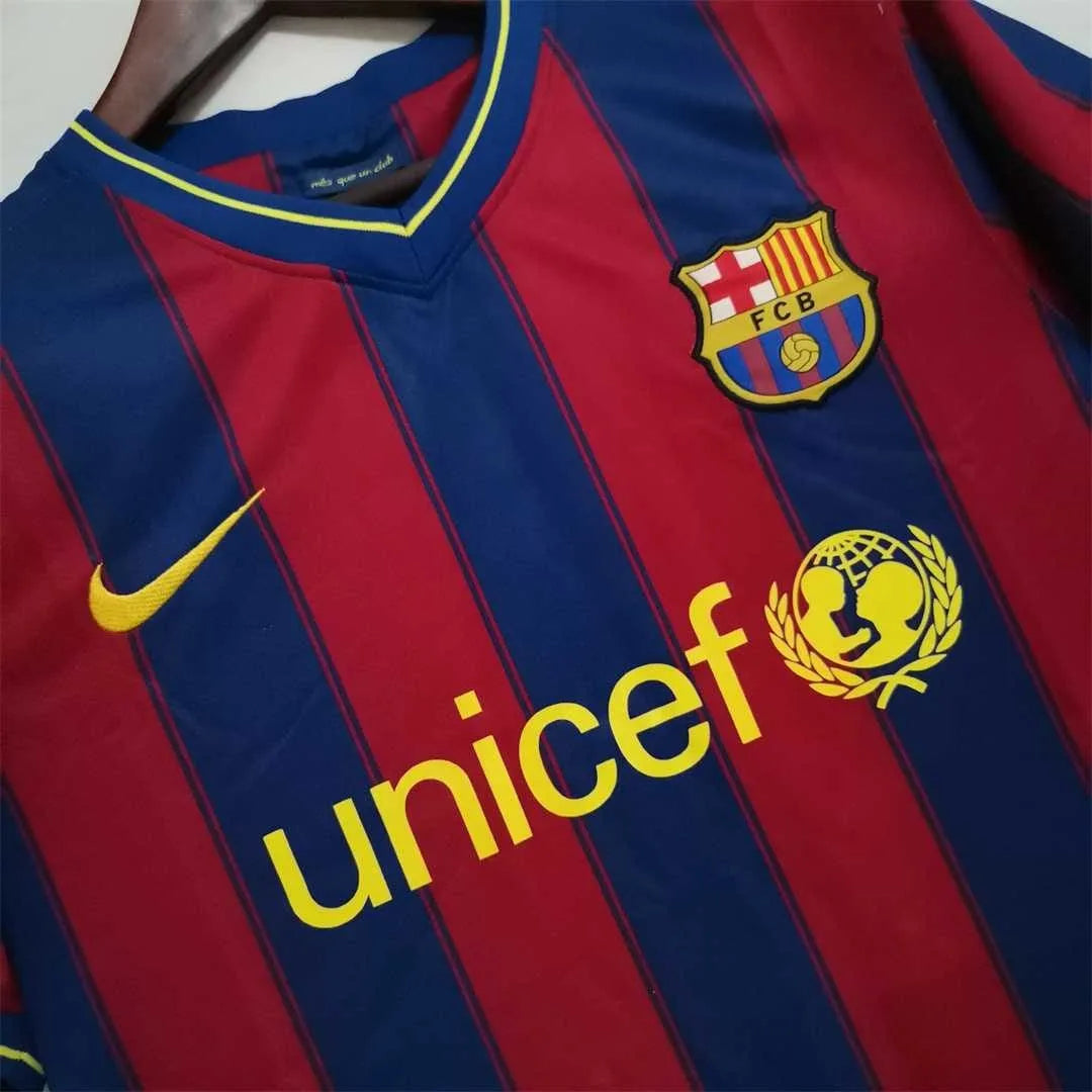 09/10 FC Barcelona Home kit