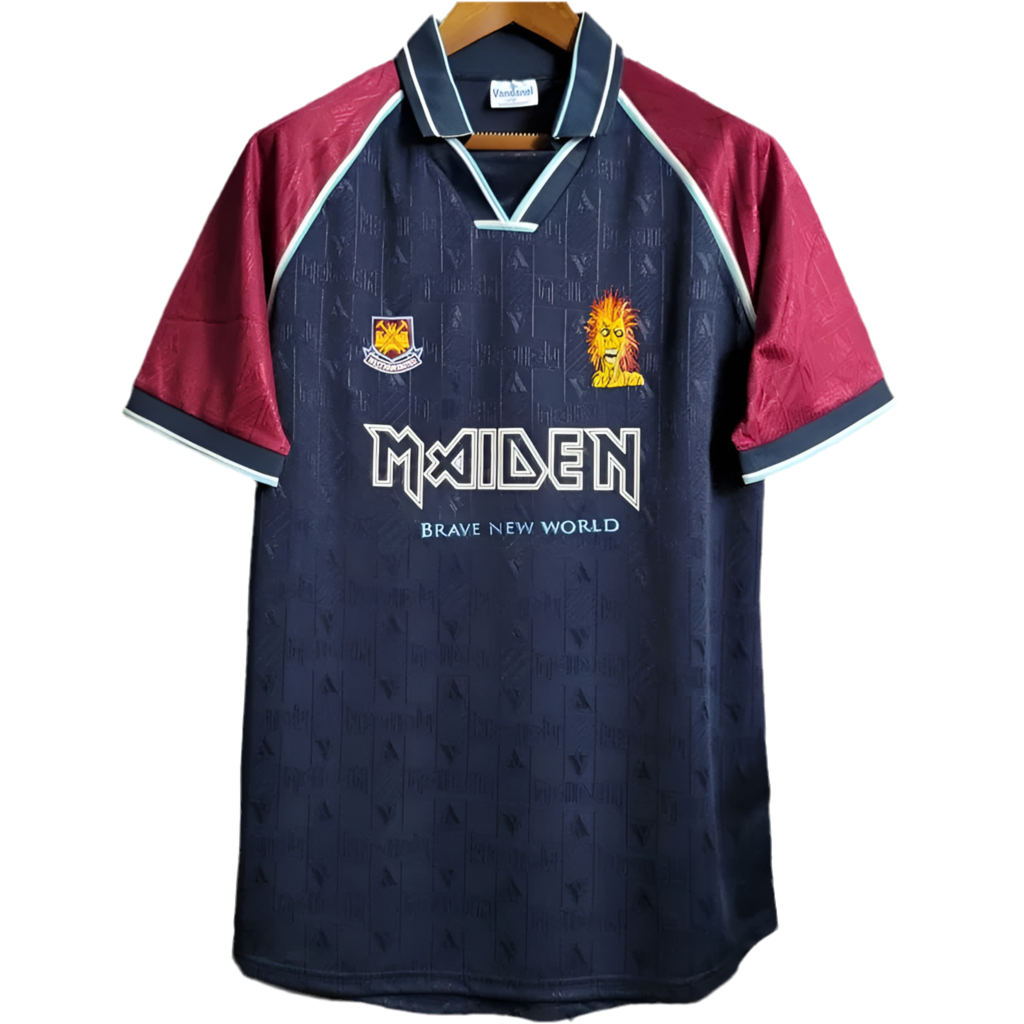 1999 West Ham Special Iron Maiden Black kit