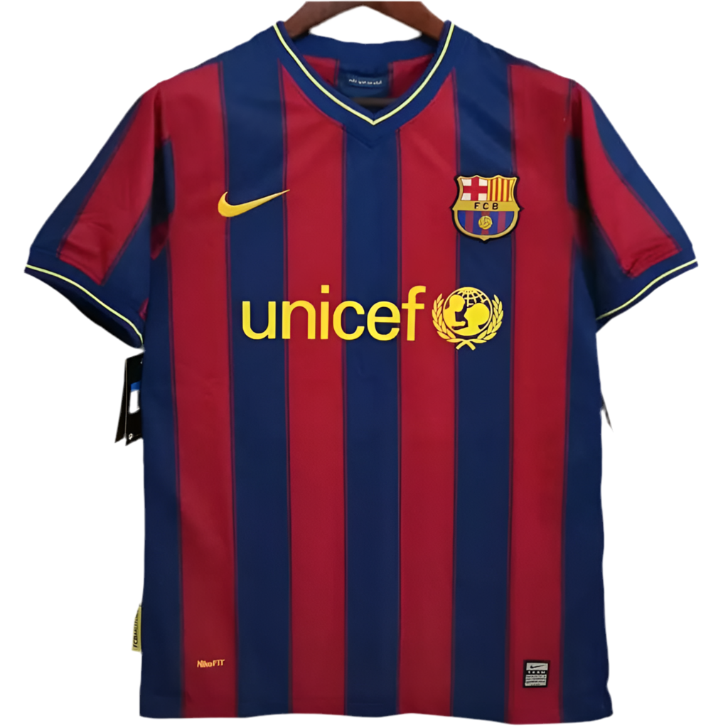 09/10 FC Barcelona Home kit