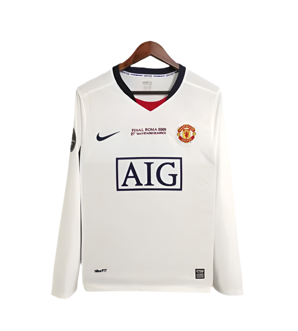 08/09 Manchester United Away kit Long Sleeve