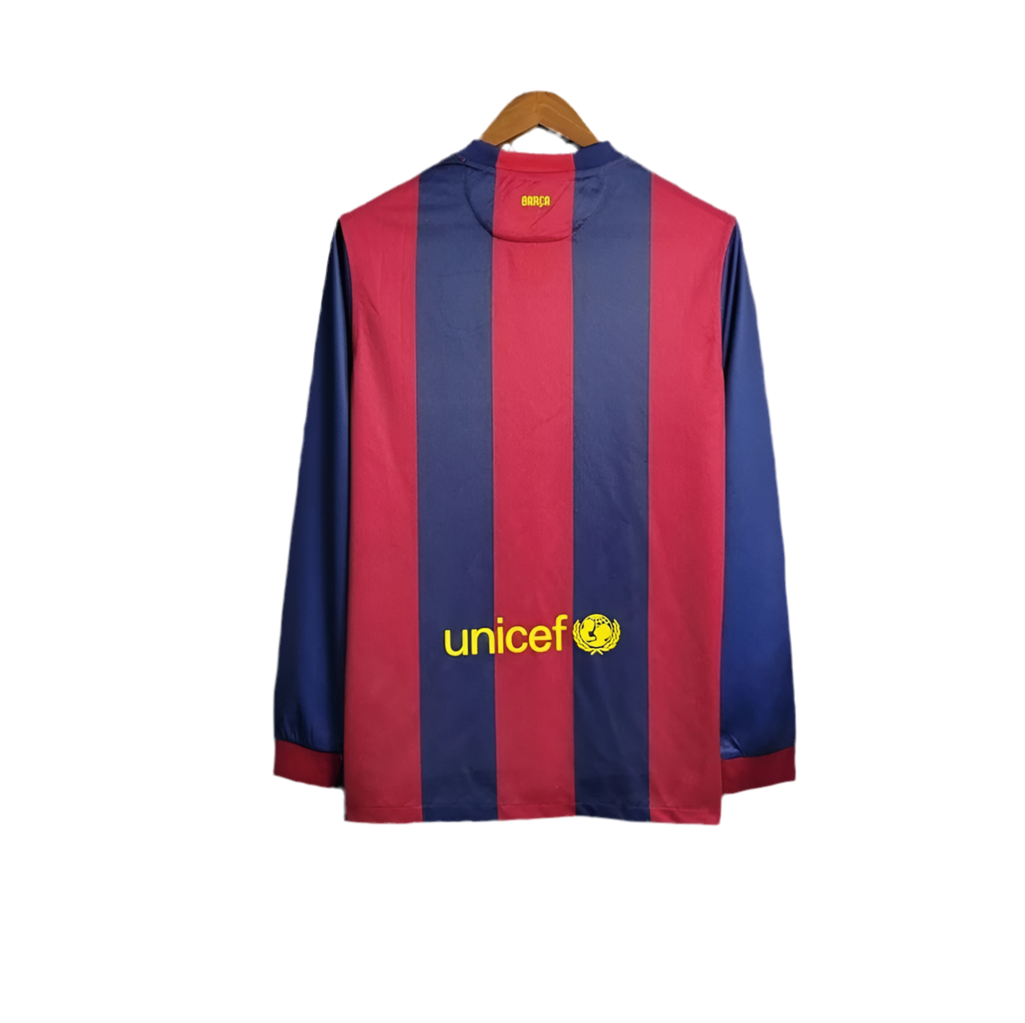 14/15 FC Barcelona Home kit Long sleeve