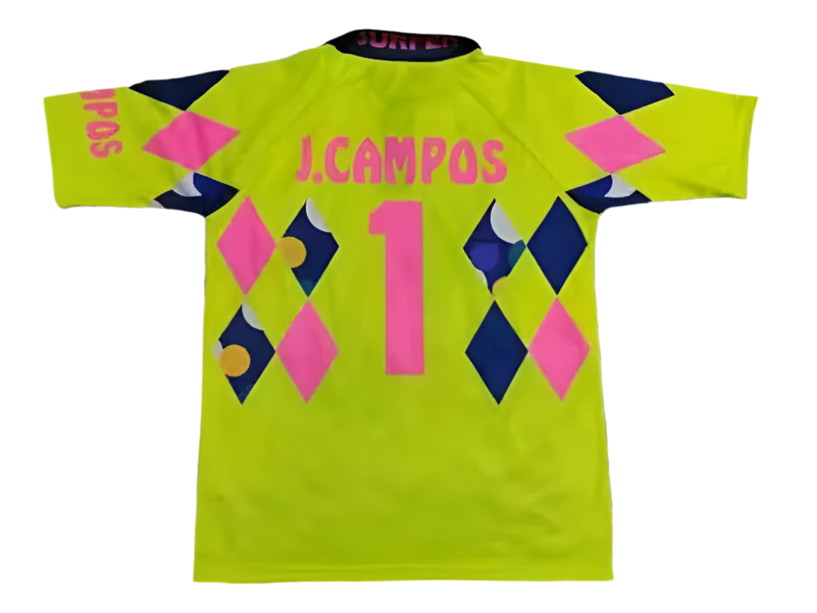 92/93 Mexico Goalkeeper Yellow kit