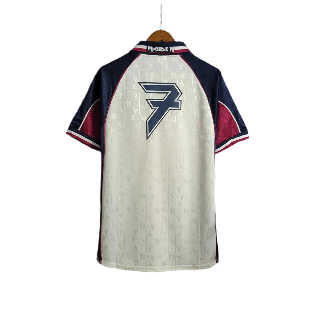 1999 West Ham Special Iron Maiden White kit