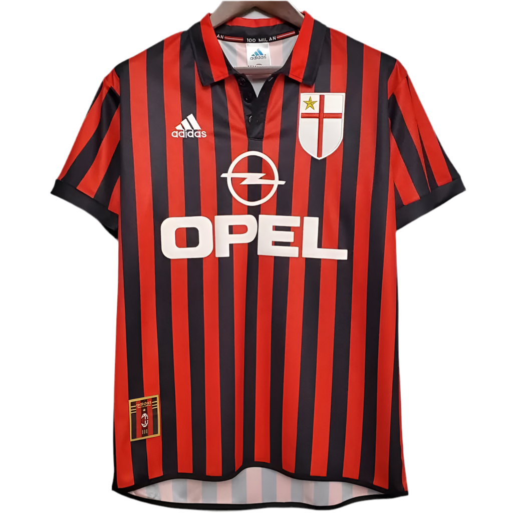 99/00 AC Milan Home kit