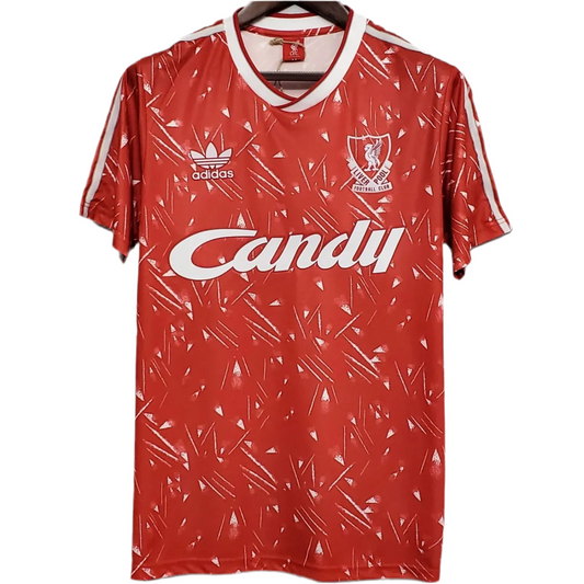89/90 Liverpool Home kit