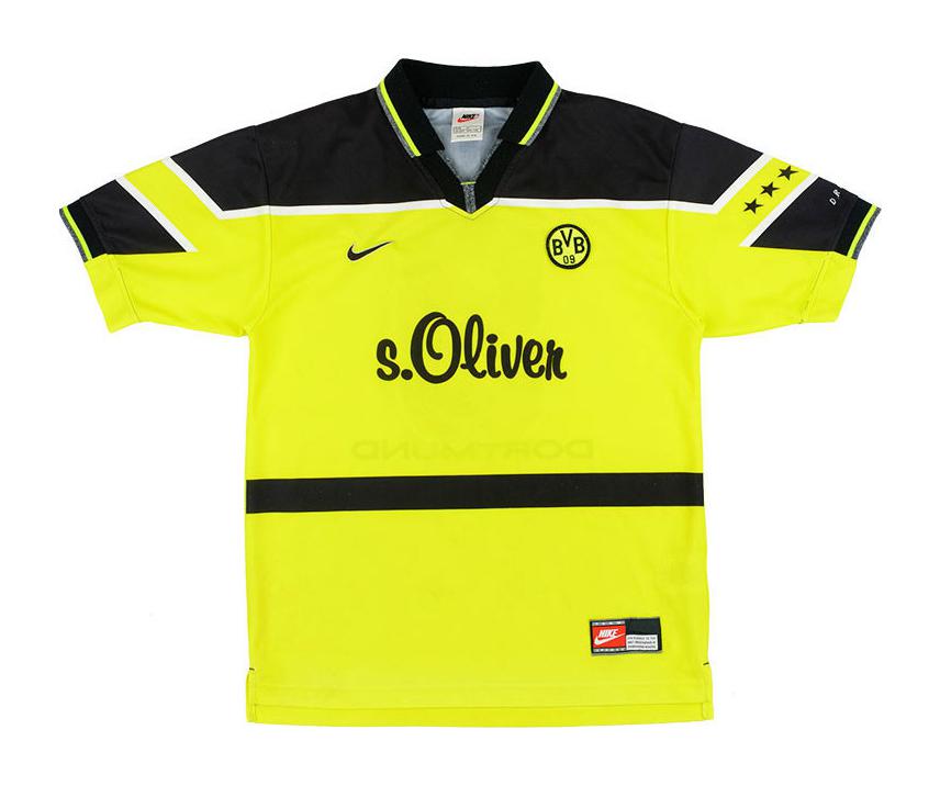 97/98 Borussia Dortmund Home kit