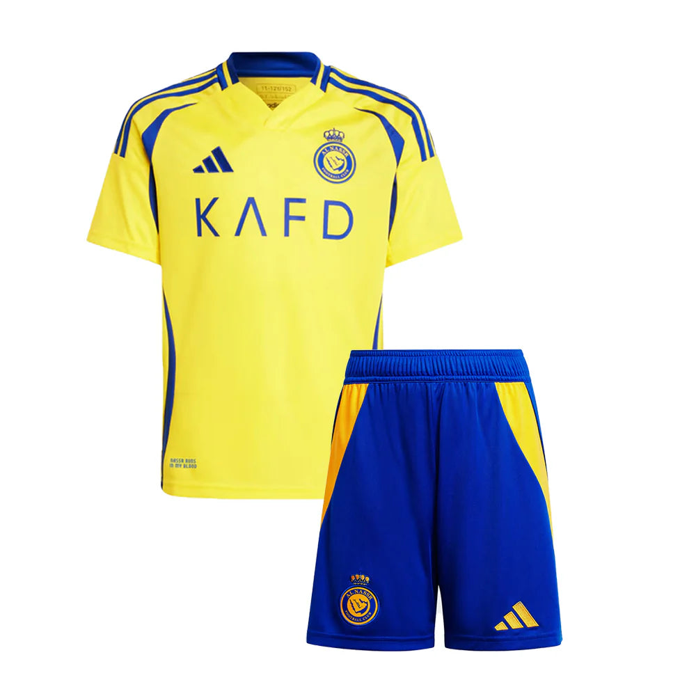 24/25 Al Nassr Home kit (Kids)