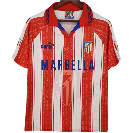 95/96 Atletico Madrid Home kit