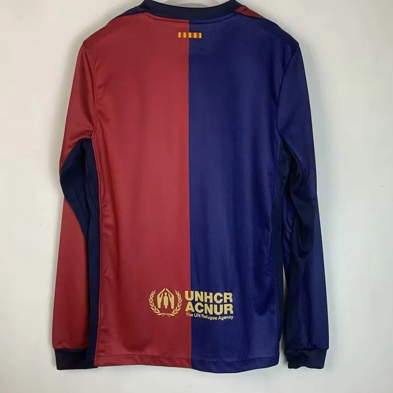 24/25 FC Barcelona Home (fan version) Long sleeve