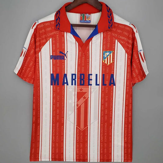 95/96 Atletico Madrid Home kit