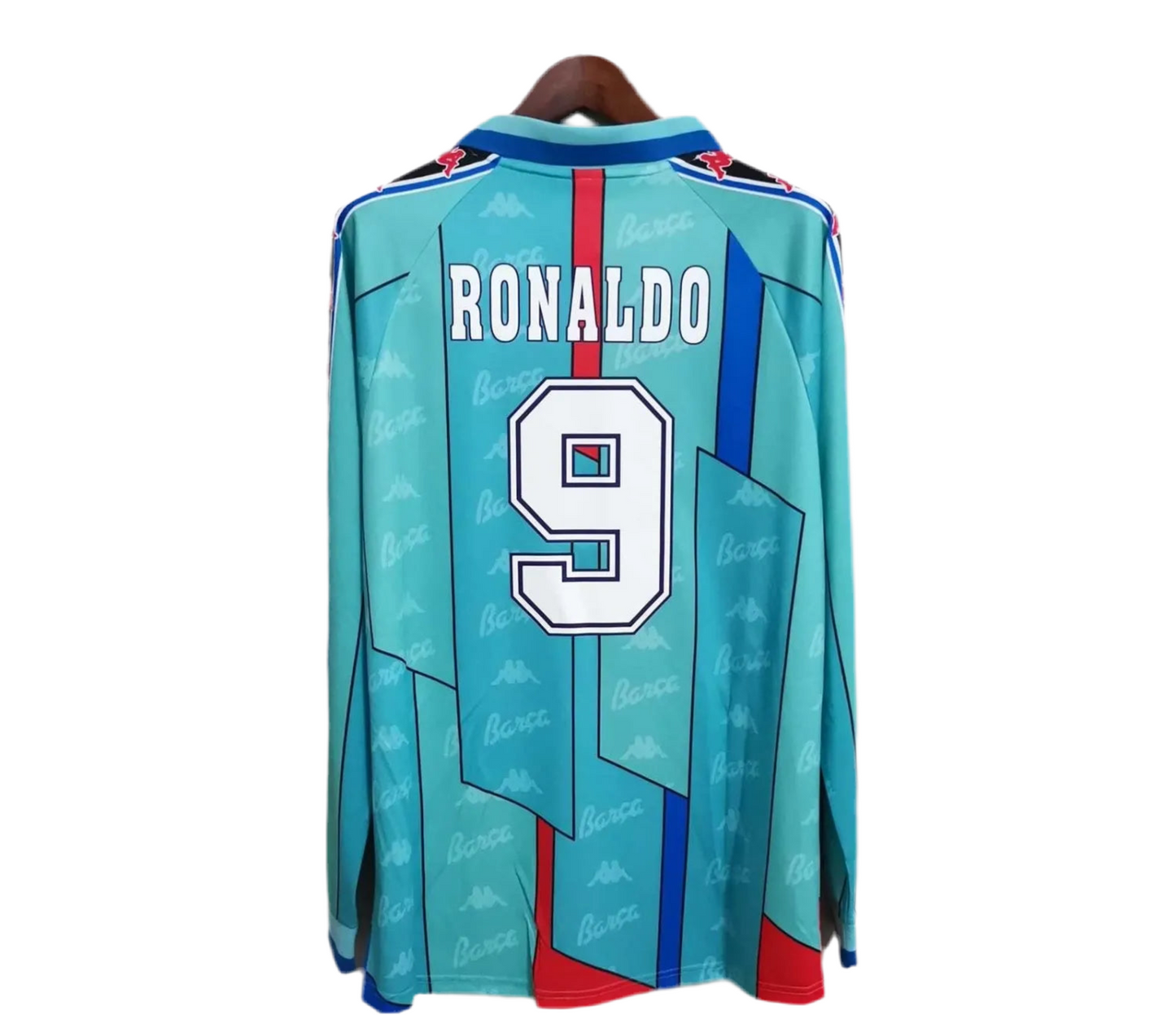 96/97 FC Barcelona Away kit Long sleeve