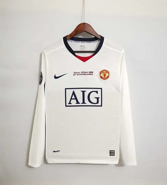 08/09 Manchester United Away kit Long Sleeve