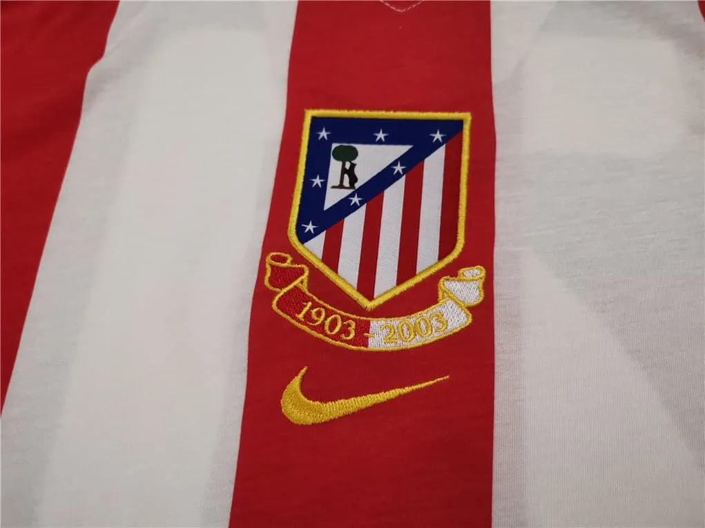 03/04 Atletico Madrid  100th Anniversary kit