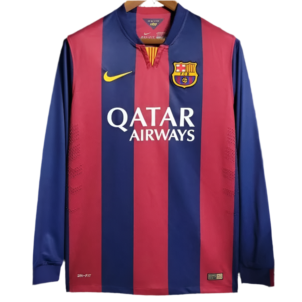 14/15 FC Barcelona Home kit Long sleeve
