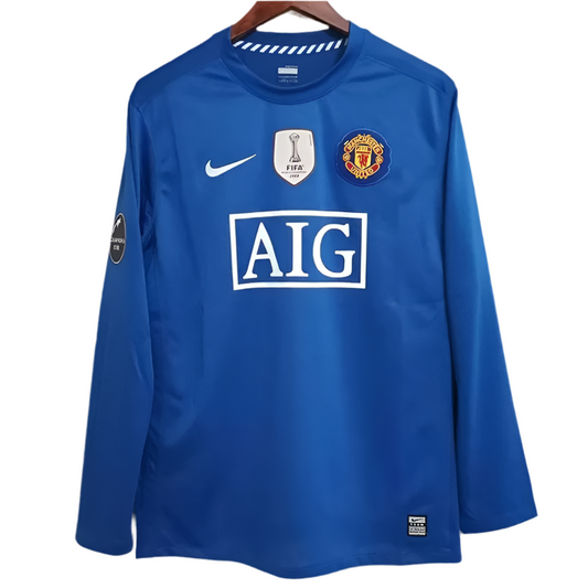 08/09 Manchester United Third kit Long Sleeve