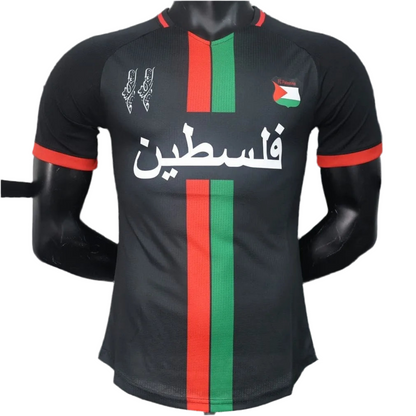 23/24 Palestine Special Black and Green kit