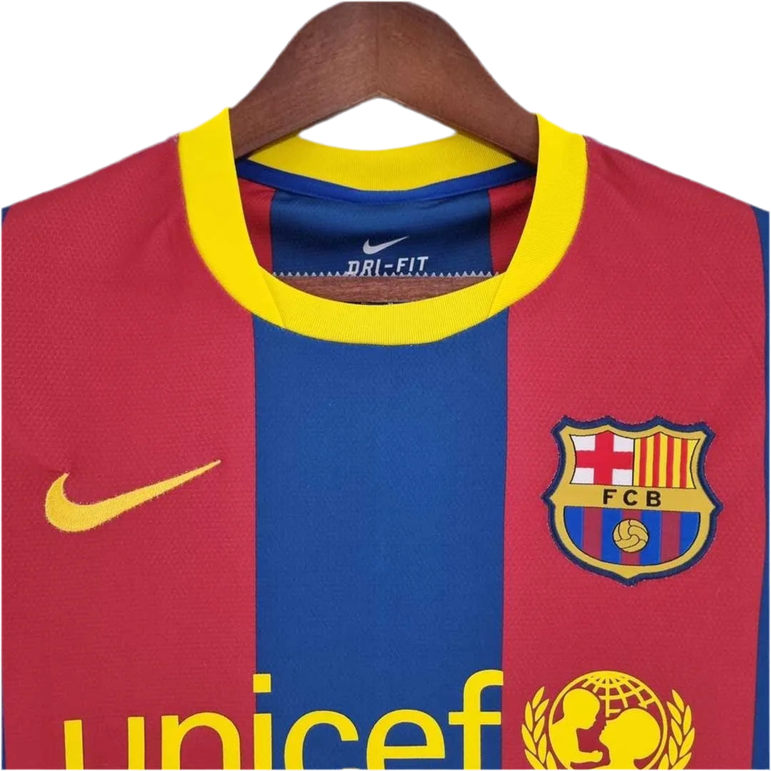 10/11 FC Barcelona Home kit Long sleeve