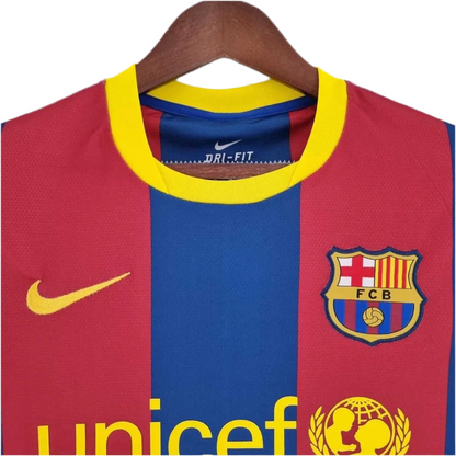 10/11 FC Barcelona Home kit Long sleeve