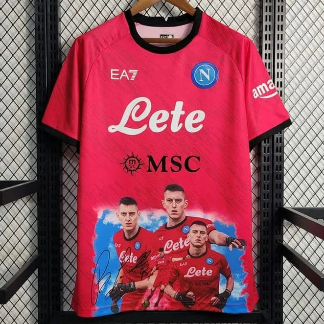 23/24 Napoli Special Champion Red kit