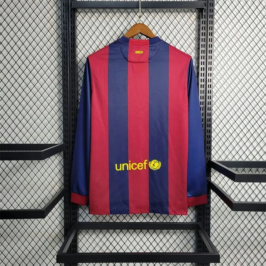 14/15 FC Barcelona Home kit Long sleeve