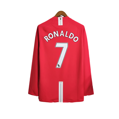 08/09 Manchester United Home kit Long Sleeve