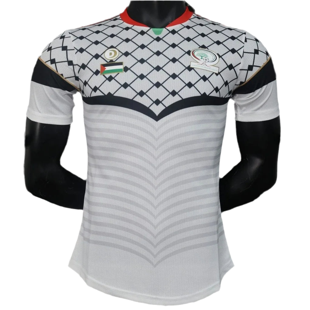 23/24 Palestine Special White and Red kit