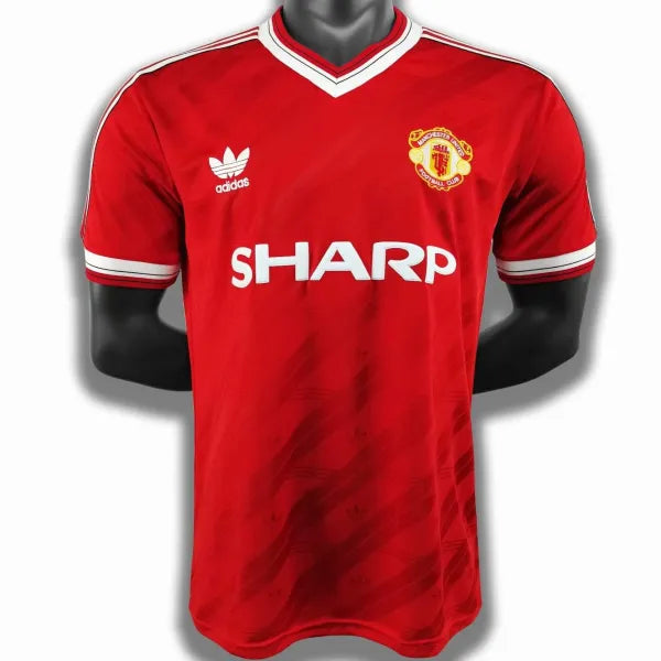 86/87 Manchester United Home kit