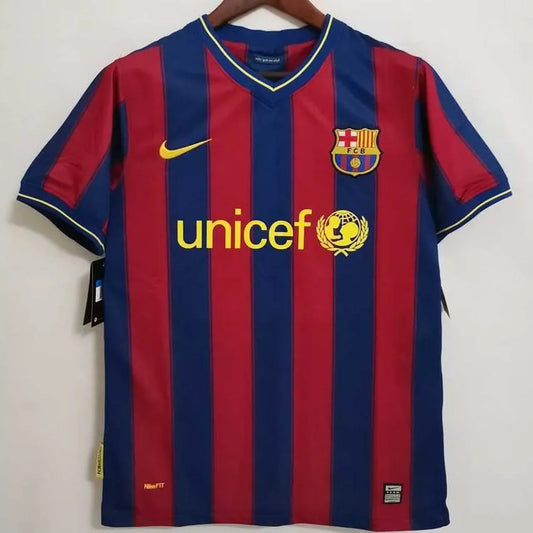 09/10 FC Barcelona Home kit