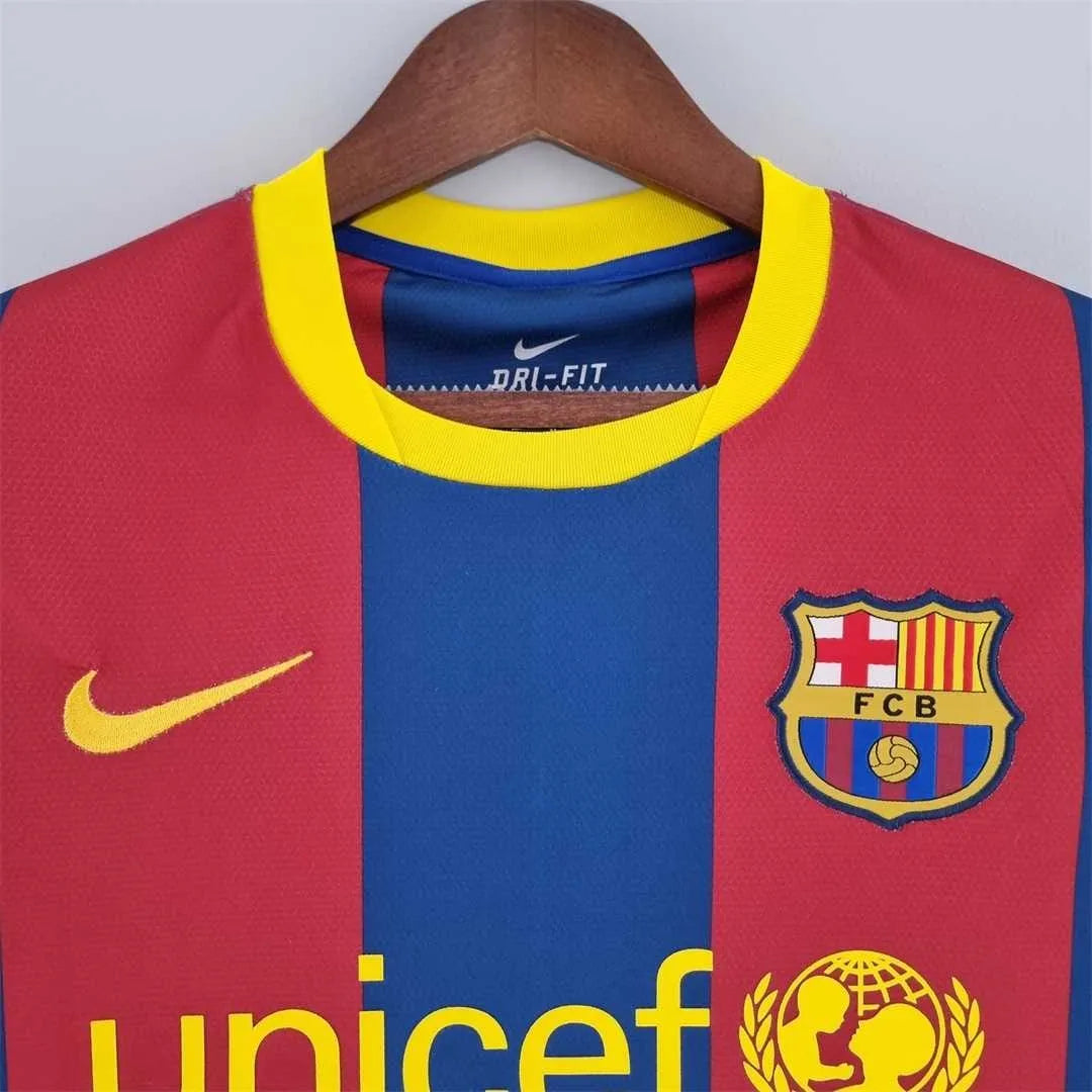 10/11 FC Barcelona Home kit Long sleeve