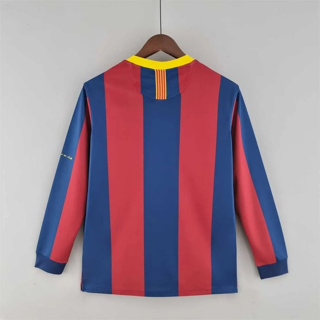 10/11 FC Barcelona Home kit Long sleeve