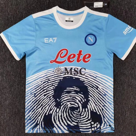 21/22 Napoli Commemorative Light Blue kit