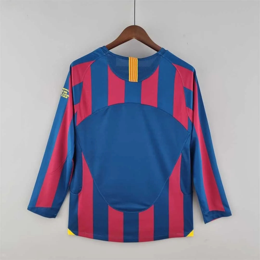 05/06 FC Barcelona Home kit Long sleeve