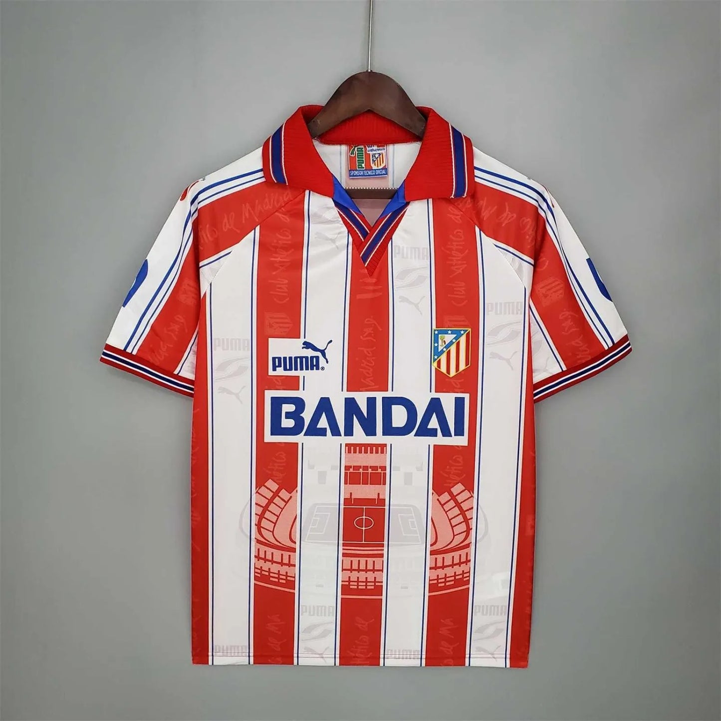 96/97 Atletico Madrid Home kit