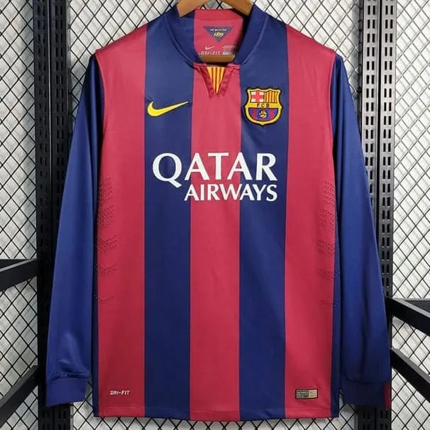 14/15 FC Barcelona Home kit Long sleeve