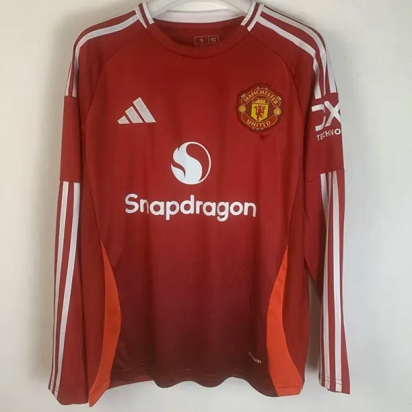 24/25 Manchester United Home kit( fan version) Long Sleeve