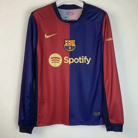 24/25 FC Barcelona Home (fan version) Long sleeve