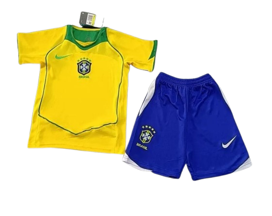 04/05 Brazil Home kit (kids)